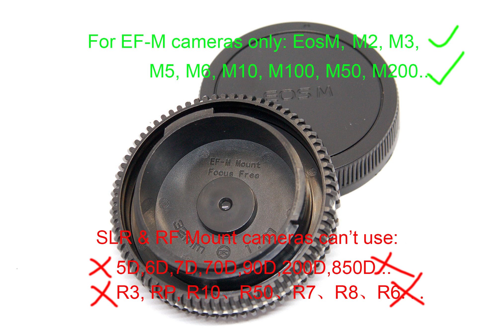 Amazon.com : EF-M Mount 32mm/F10 Pancake Lens Focus Free